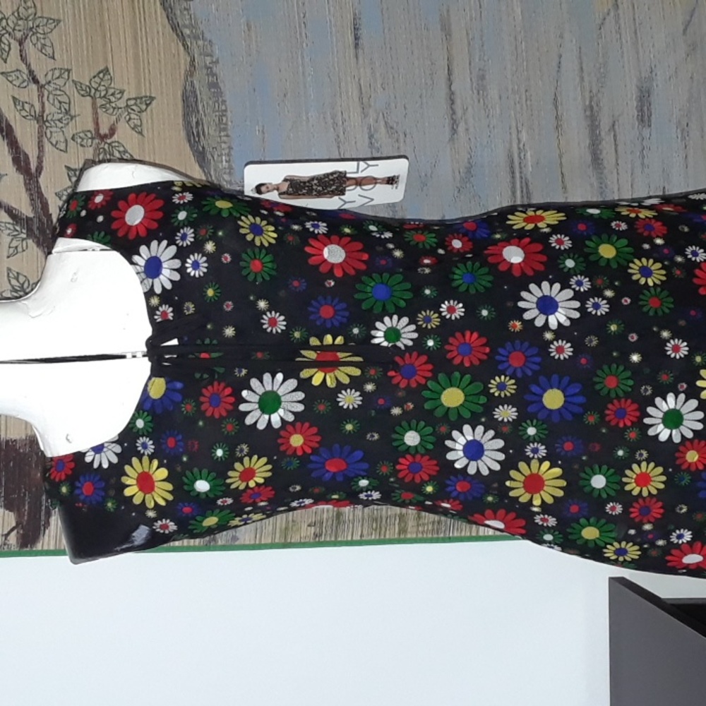 Luc Fontaine dress. Montreal designer